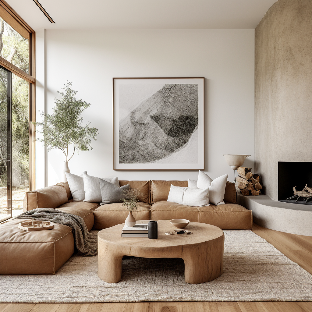 Cozy Earthy Living Room - Quiet Minimal - Interior Design Inspiration ...